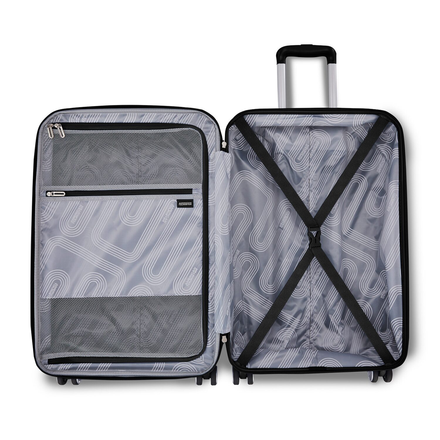 American Tourister Stratum 3.0 24 Inch Hardside Expandable Checked Spinner Luggage