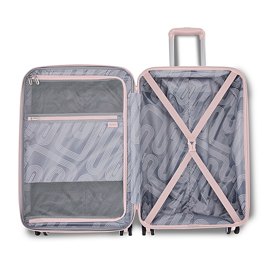 American Tourister Stratum 3.0 24 Inch Hardside Expandable Checked Spinner Luggage