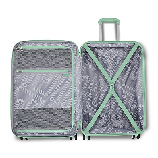 American Tourister Stratum 3.0 24 Inch Hardside Expandable Checked Spinner Luggage