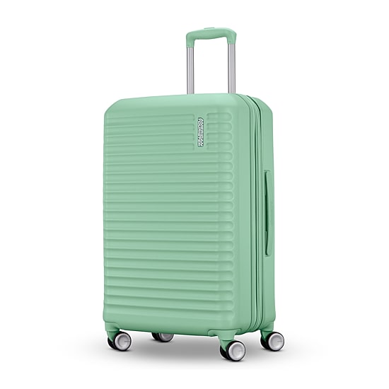 American Tourister Stratum 3.0 24 Inch Hardside Expandable Checked Spinner Luggage