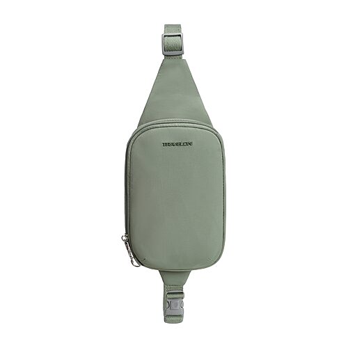 Travelon Anti-Theft Roam Compact Sling, One Size, Green