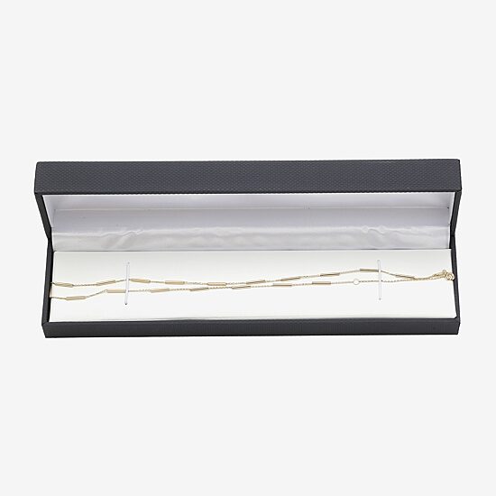 Womens 10K Gold 16 Inch Fashion Chain Necklace