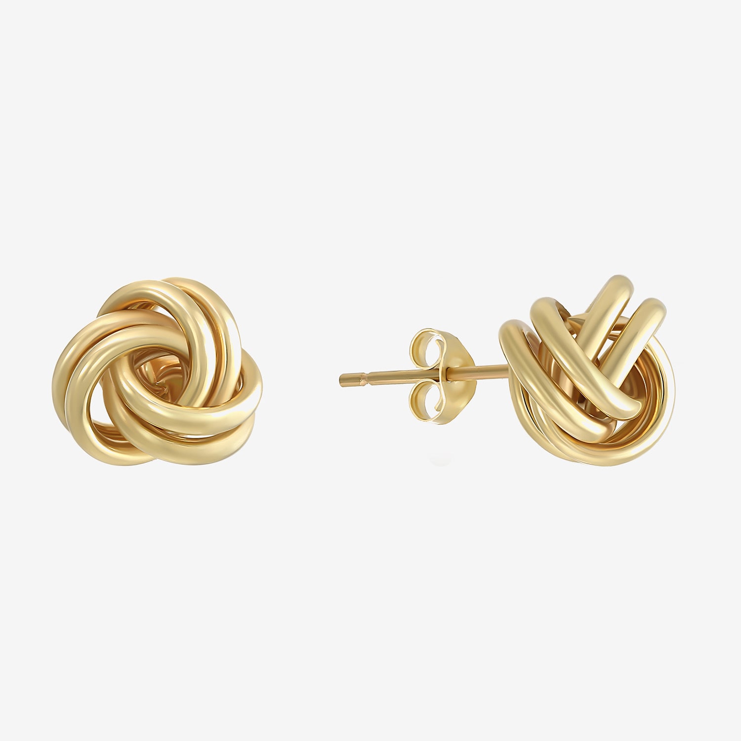 14K Gold Love Knot Earrings