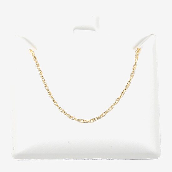 10K Gold Birthstone Babies Chain Necklace