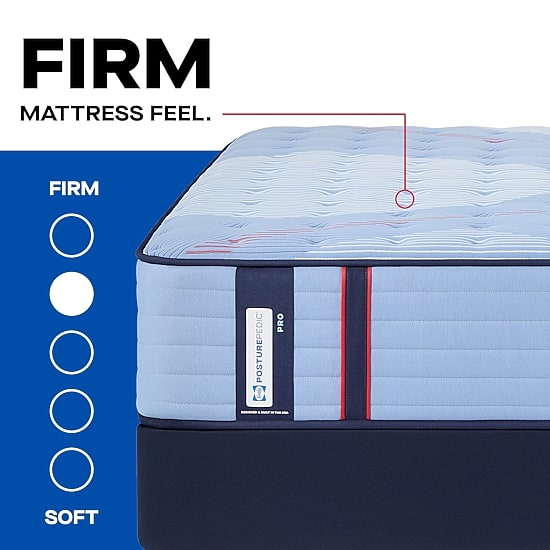 Sealy Posturepedic Fairholt 14" Firm Tight Top - Mattress Only