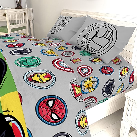 Marvel Avengers Pop Complete Bedding Set with Sheets