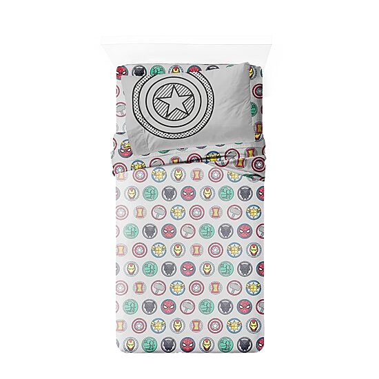 Marvel Avengers Pop Complete Bedding Set with Sheets