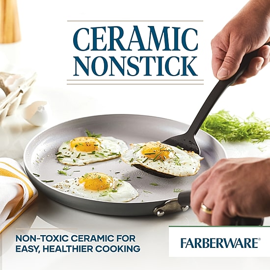 Farberware Eco Advantage Ceramic 11.25" Round Griddle