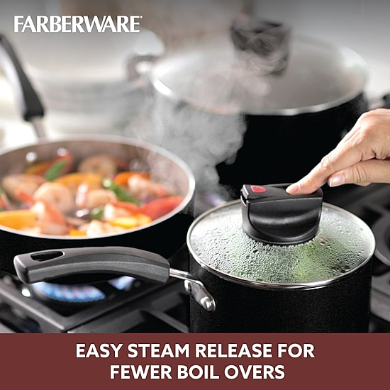 Farberware Smart Control 14-pc. Non-Stick Cookware Set