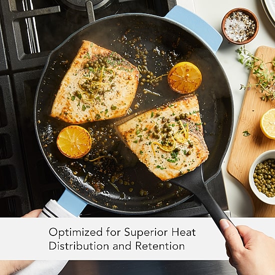 KitchenAid Enameled Cast Iron 12" Frying Pan