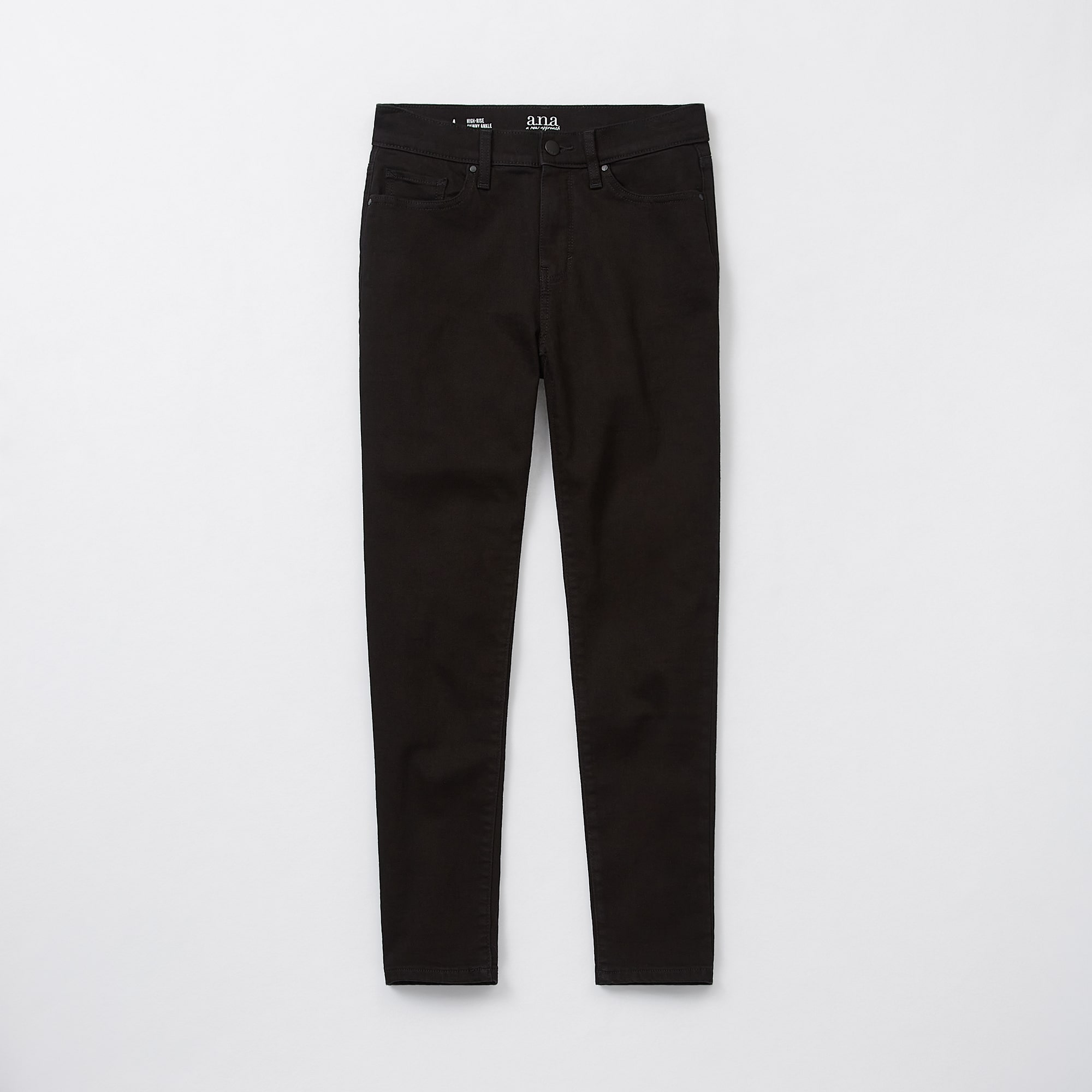 a.n.a. Womens High Rise Skinny Ankle Jean