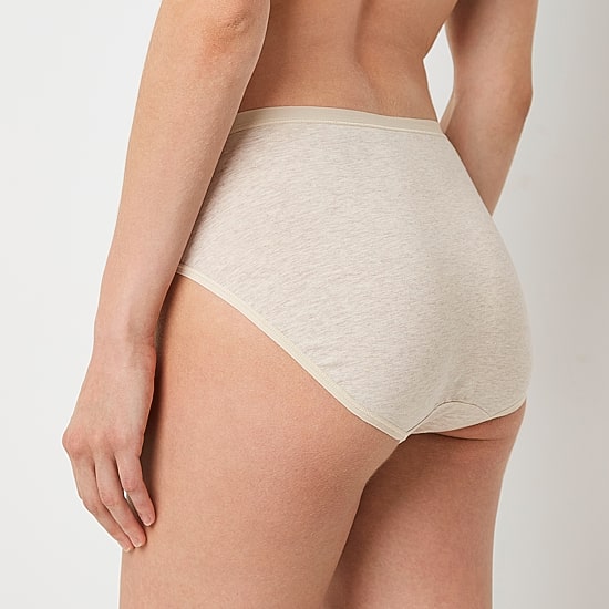 Ambrielle Cotton High Cut Panty