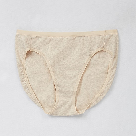 Ambrielle Cotton High Cut Panty