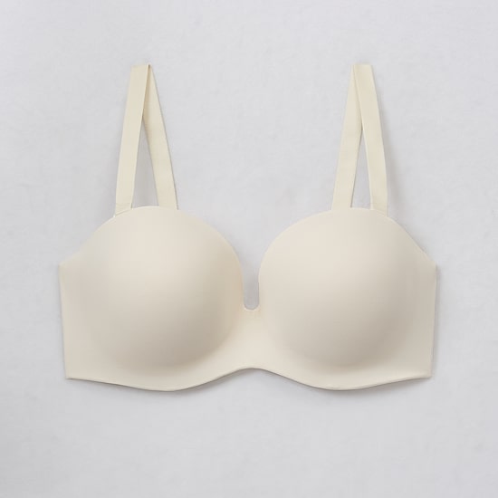 Ambrielle Everyday Lightly Lined Underwire Strapless Bra