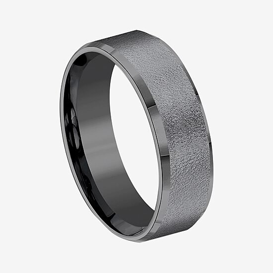 Mens 7MM Tantalum Wedding Band