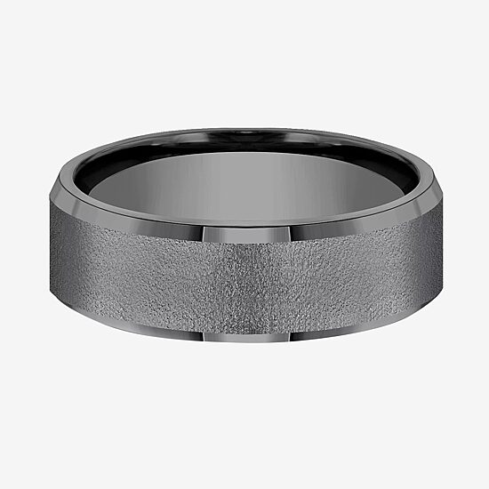 Mens 7MM Tantalum Wedding Band