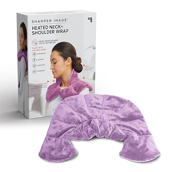 Sharper Image Hot & Cold Aromatherapy Neck & Shoulder Wrap