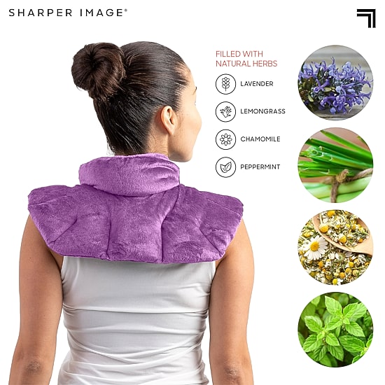 Sharper Image Hot & Cold Aromatherapy Neck & Shoulder Wrap