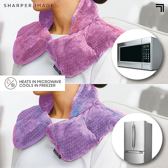 Sharper Image Hot & Cold Aromatherapy Neck & Shoulder Wrap