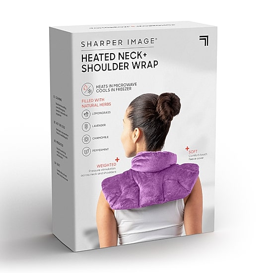 Sharper Image Hot & Cold Aromatherapy Neck & Shoulder Wrap