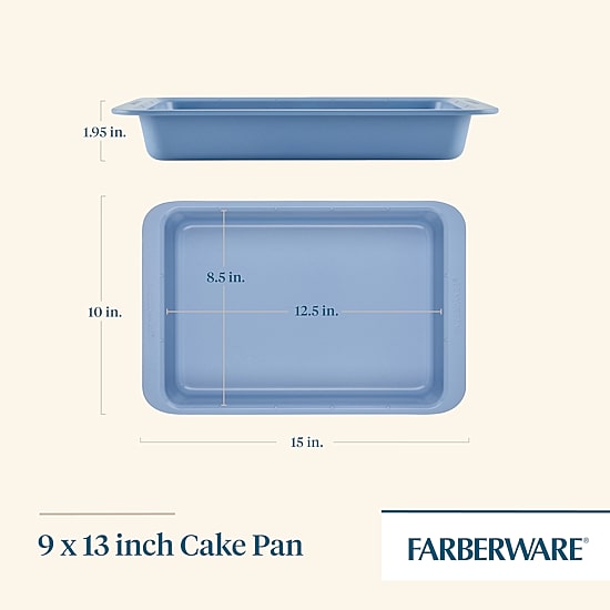 Farberware Easy Solutions 9X13 Non-Stick Cake Pan