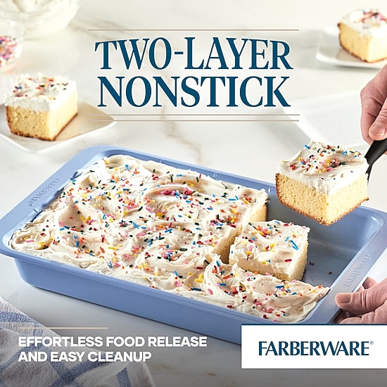 Farberware Easy Solutions 9X13 Non-Stick Cake Pan
