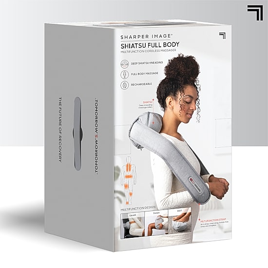 Sharper Image Shiatsu Full Body Multifunction Cordless Massager