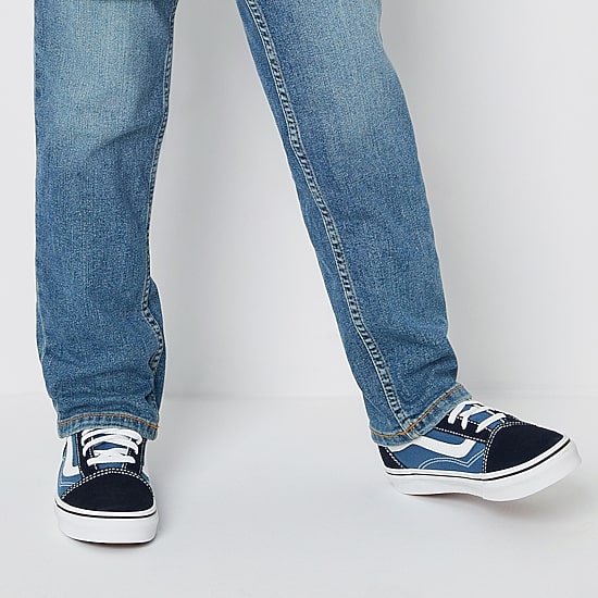 Thereabouts Little & Big Kid Boys Adjustable Waist Stretch Fabric Tapered Leg Relaxed Fit Jean