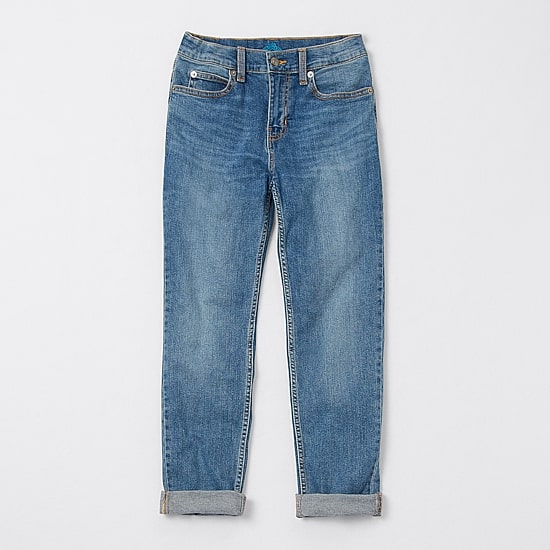 Thereabouts Little & Big Kid Boys Adjustable Waist Stretch Fabric Tapered Leg Relaxed Fit Jean