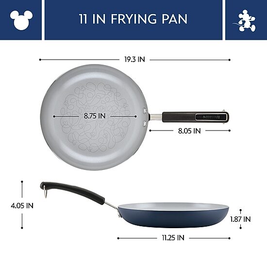 Farberware Disney Bon Voyage Ceramic 11" Frying Pan