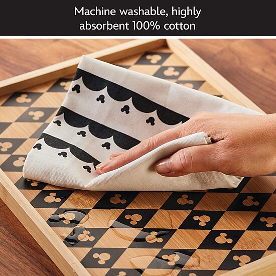 Disney Home Monochrome 2-pc. Kitchen Towel Set