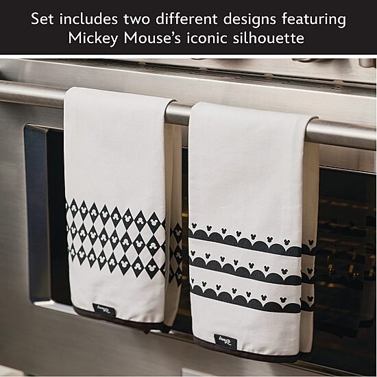 Disney Home Monochrome 2-pc. Kitchen Towel Set