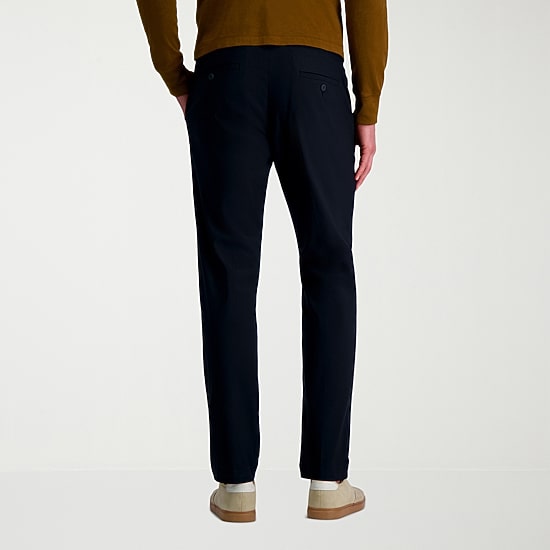Haggar Life Khaki Flex Mens Comfort Waistband Straight Fit Flat Front Pant