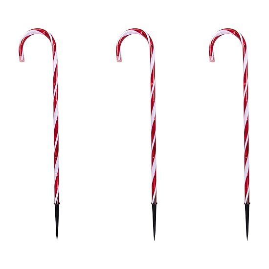 Northlight 26in Candy Cane Pathway Markers Christmas Yard Art
