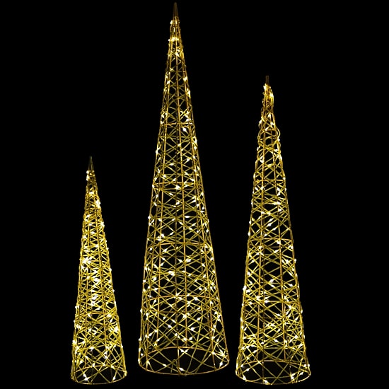 Northlight Led Cone Tree Christmas Yard Art