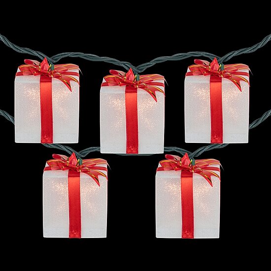 Northlight 7.5ft Present String Lights