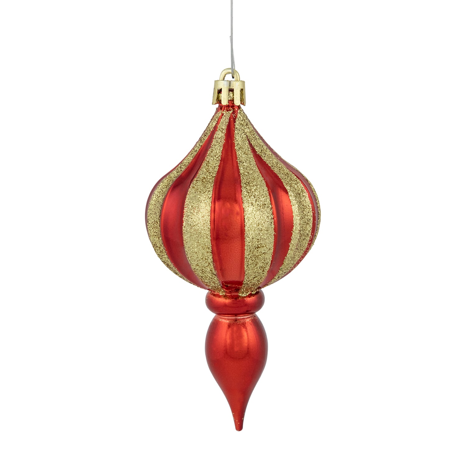 Northlight 4.75in Finial 8-pc Christmas Ornament
