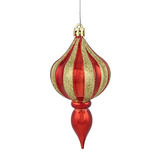 Northlight 4.75in Finial 8-pc Christmas Ornament