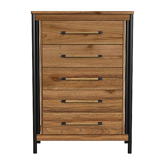 Norcross 5 Drawer Chest in Hickory