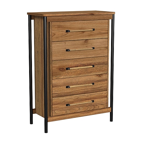 Norcross 5 Drawer Chest in Hickory