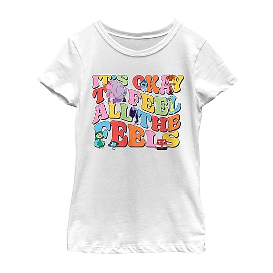 Little & Big Kid Girls Crew Neck Short Sleeve Inside Out T-Shirt
