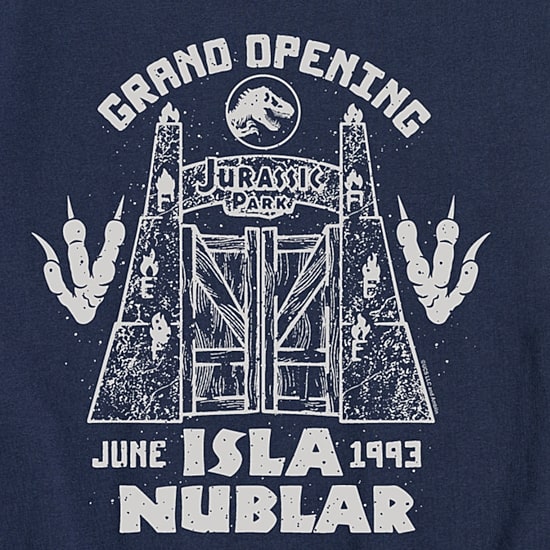 Dinosaur Park Grand Opening Little & Big Kid Boys Crew Neck Short Sleeve Regular Fit Jurassic World Graphic T-Shirt
