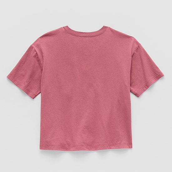 Self Esteem Big Kid Girls Round Neck Short Sleeve T-Shirt