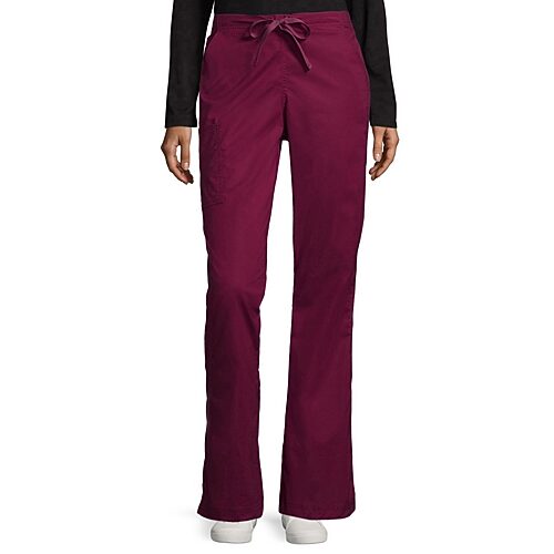 Wink Wonderflex 5308 Grace Womens Plus Tall Scrub Pant In Purple