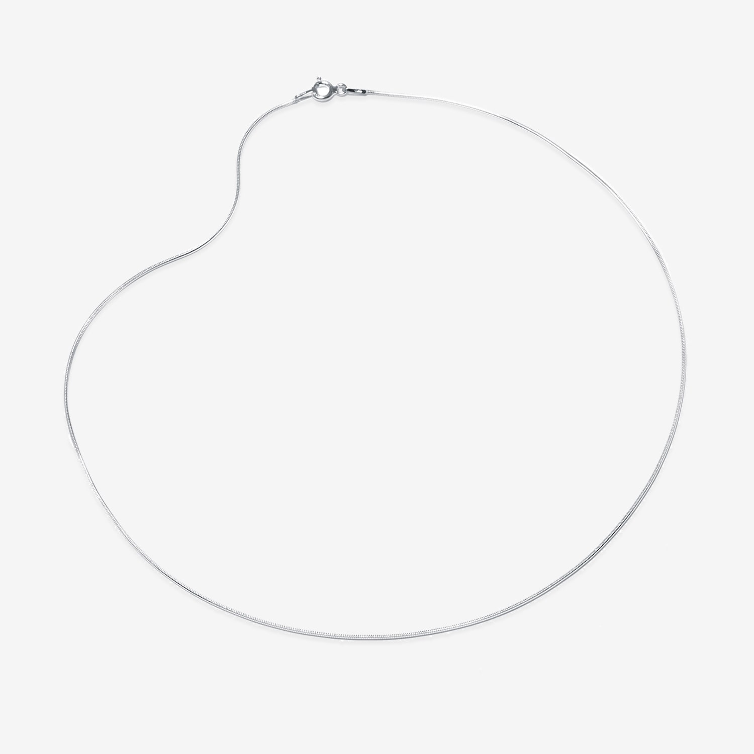 Silver Treasures Made in Italy Sterling Silver 16-30" Round Magic Chain Necklace