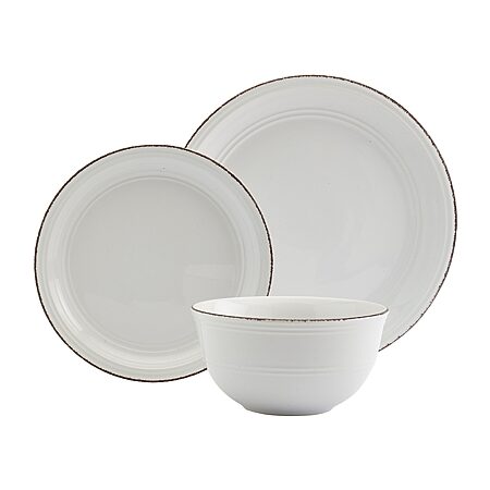 EARTH & CLAY Hazel 12-pc. Stoneware Dinnerware Set - JCPenney