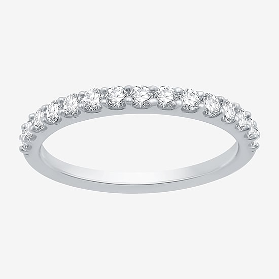1/2 CT.T.W. Natural Diamond 10K Gold Wedding Band