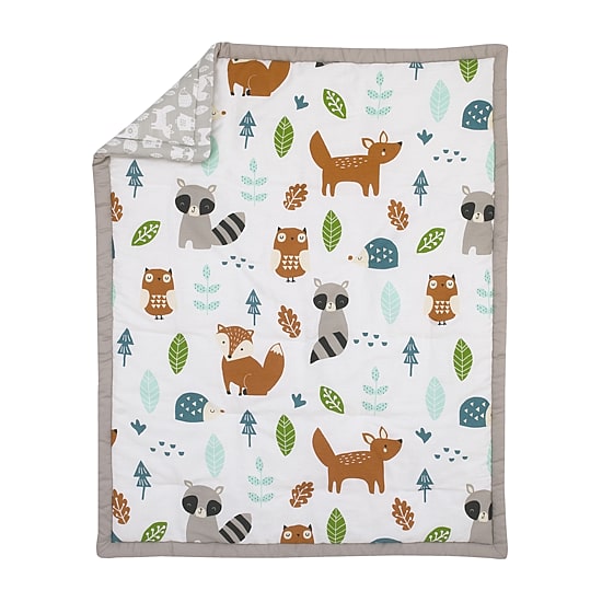 Nojo Woodland Friends 8-pc. Crib Bedding Set