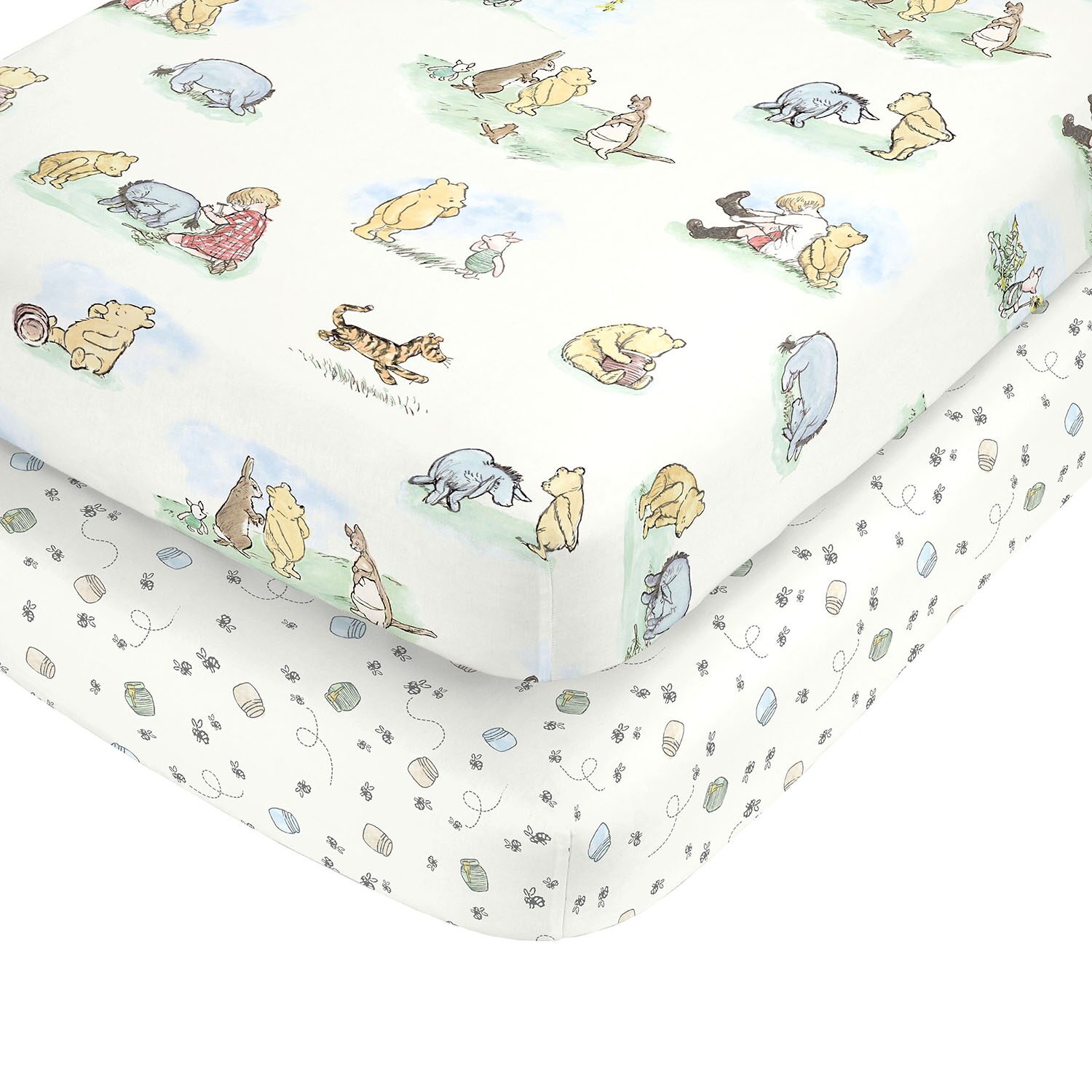 Nojo Classic Winine The Pooh 6-pc. Winnie The Pooh Crib Bedding Set