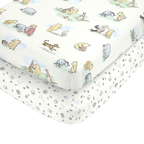 Nojo Classic Winine The Pooh 6-pc. Winnie The Pooh Crib Bedding Set